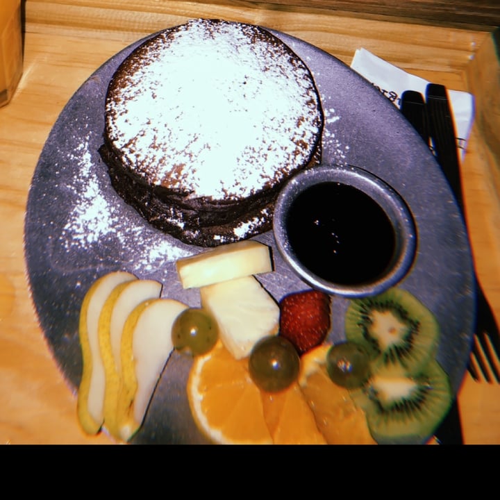 photo of Croissant cafe Pancakes De Algarroba shared by @sofiadig on  01 Dec 2022 - review