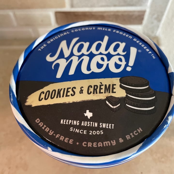 photo of NadaMoo! Cookies and Creme shared by @veggietable on  22 Jul 2021 - review