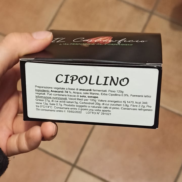 photo of Il CashewFicio Cipollino shared by @greta94 on  10 Dec 2021 - review
