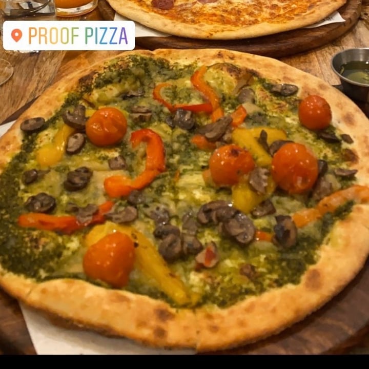 photo of Proof Pizza Vegan Grilled Veggie Pizza shared by @niamhx on  01 Apr 2020 - review