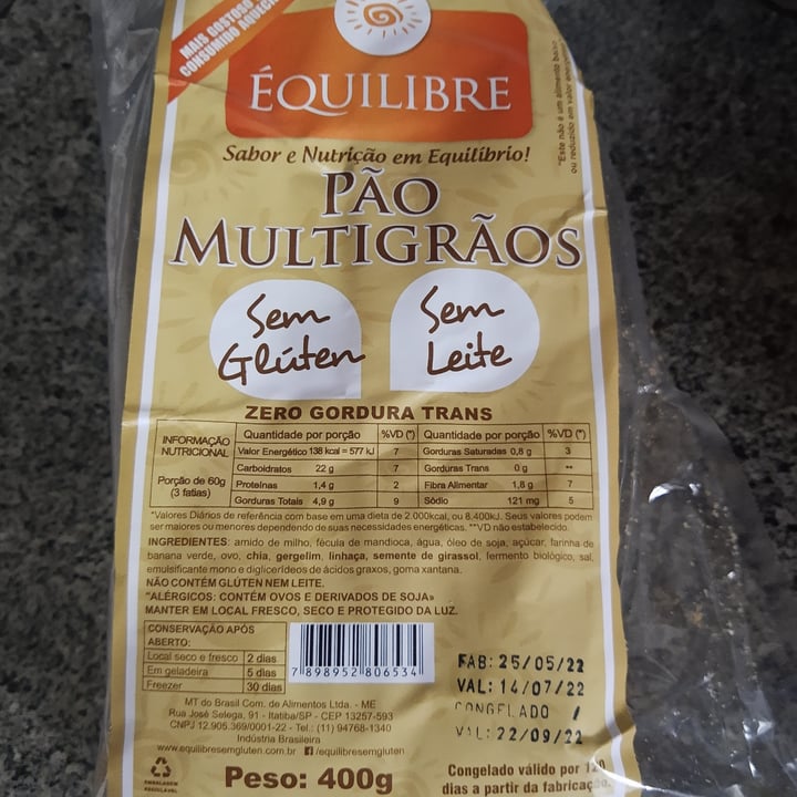 review photo of Équilibre pão multigrãos shared by @mmbarata on 12 Jun 2022 - review