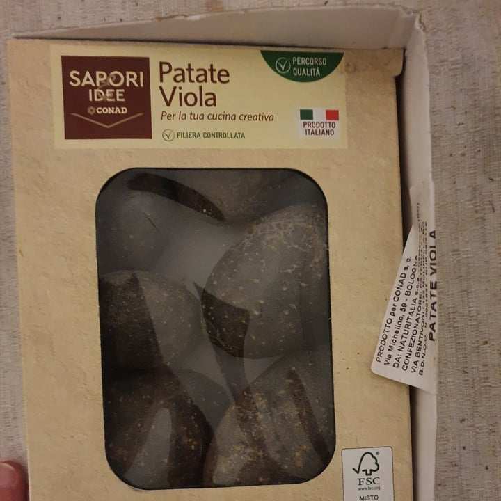 photo of Conad Sapori & Idee patate viola shared by @vegano-emergente on  10 Jul 2022 - review
