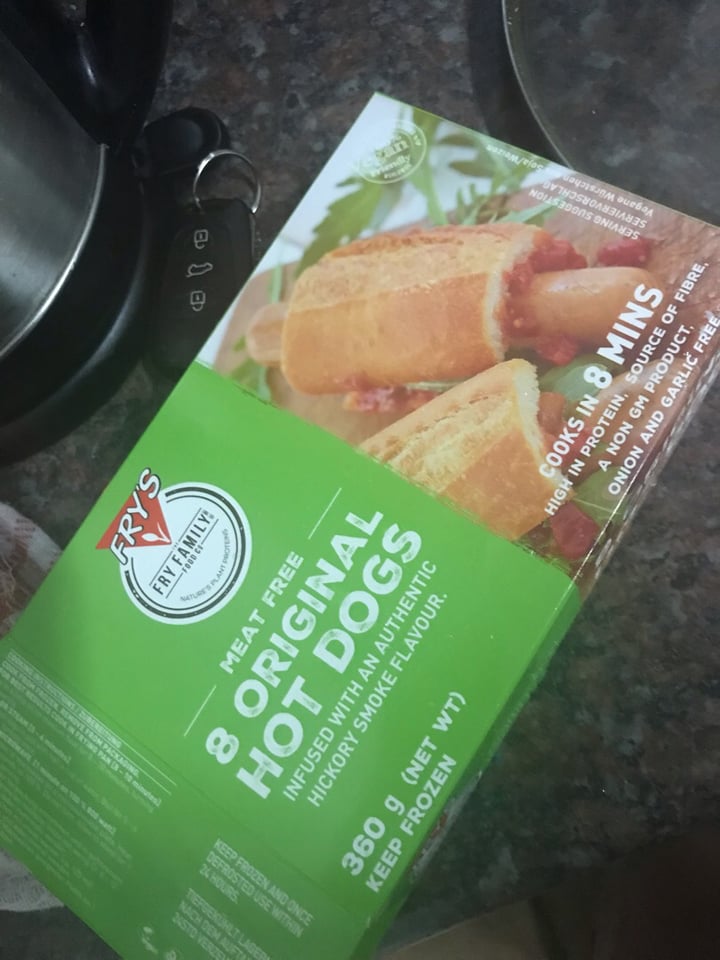 photo of Fry's Family Food Original Hot Dogs shared by @claudialudwig on  28 Aug 2019 - review