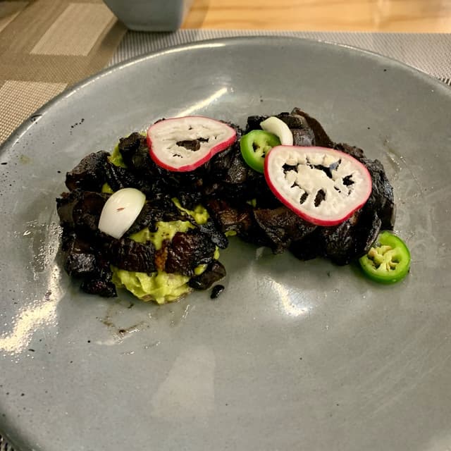 Photo of the dish “Chicharrón De Portobello”