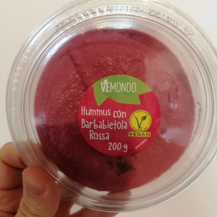 review photo of Vemondo Hummus con Barbabietola Rossa shared by @cycadee on 24 Apr 2022 - review