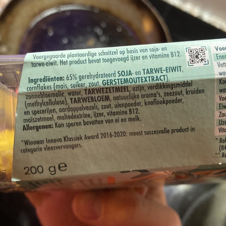 review photo of Vivera Plantaardige kipkrokant schnitzel shared by @1aaronsmit1 on 10 Mar 2022 - review