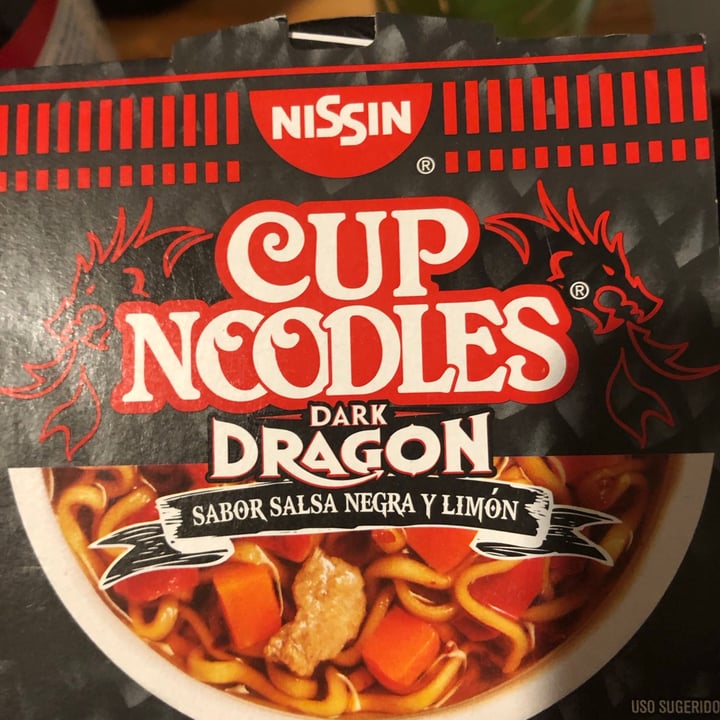 photo of Nissin Cup noodles Dragon shared by @isabelinzunzaa on  24 Dec 2020 - review