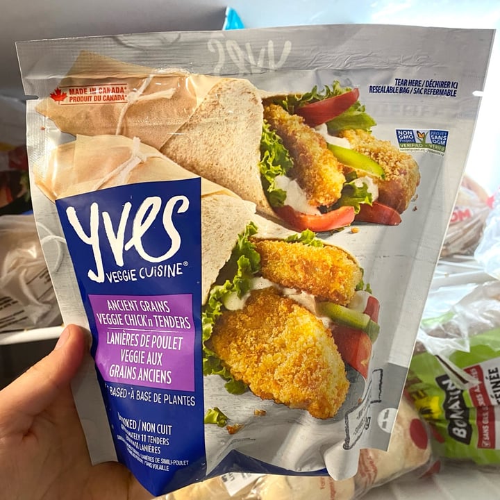 photo of Yves Veggie Cuisine Ancient Grains Veggie Chick'n Tenders shared by @anniekimderoy on  04 Jul 2022 - review