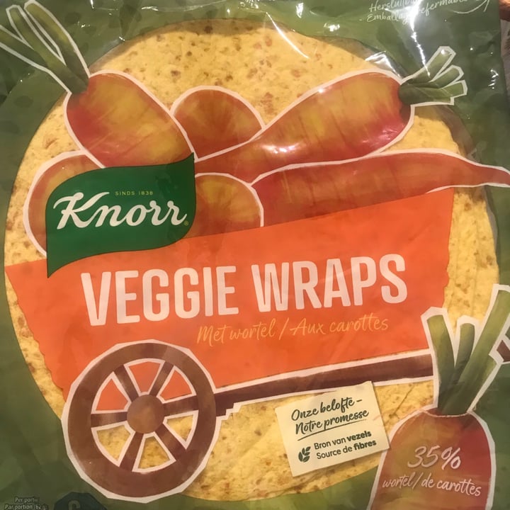 photo of Knorr Veggie Wraps shared by @faust on  03 Oct 2021 - review