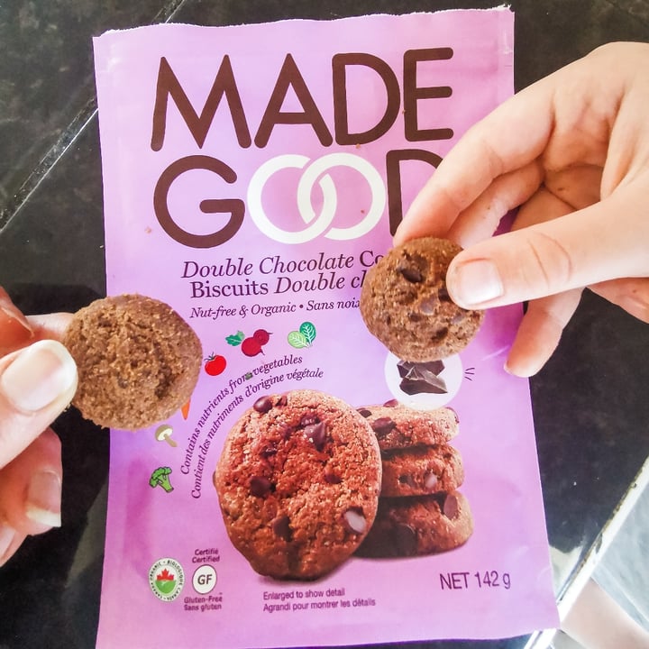 photo of Made Good Double Chocolate Cookies shared by @nancytigress on  16 May 2022 - review
