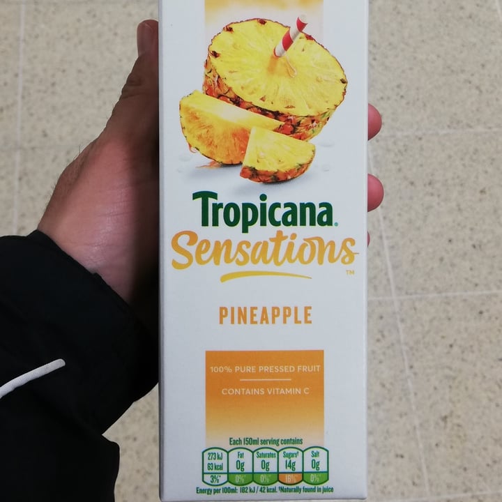 photo of Tropicana Pineapple juice shared by @sten11 on  05 May 2022 - review