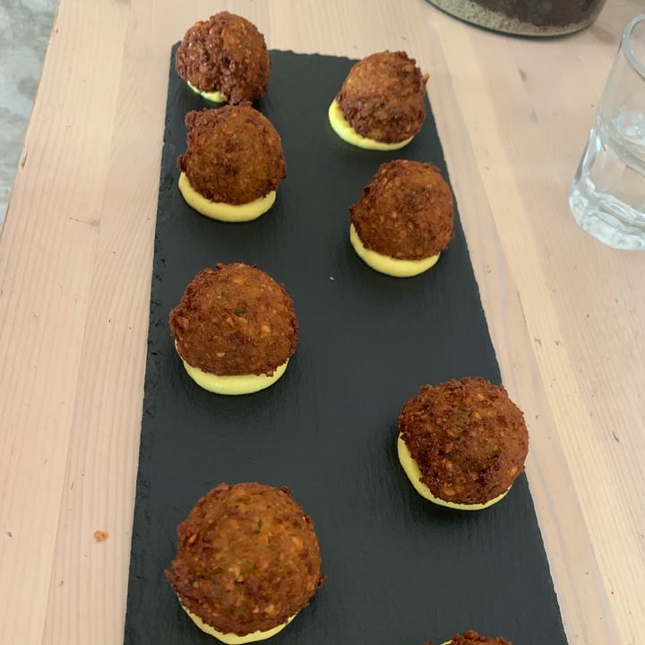 photo of Zoi health/food/drinks Falafel Vegani Con Maionese shared by @bearestelli on  08 Apr 2022 - review