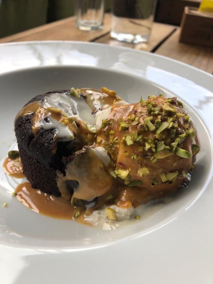 review photo of Anastasia Hot chocolate cake shared by @beccyliz on 31 Mar 2020 - review