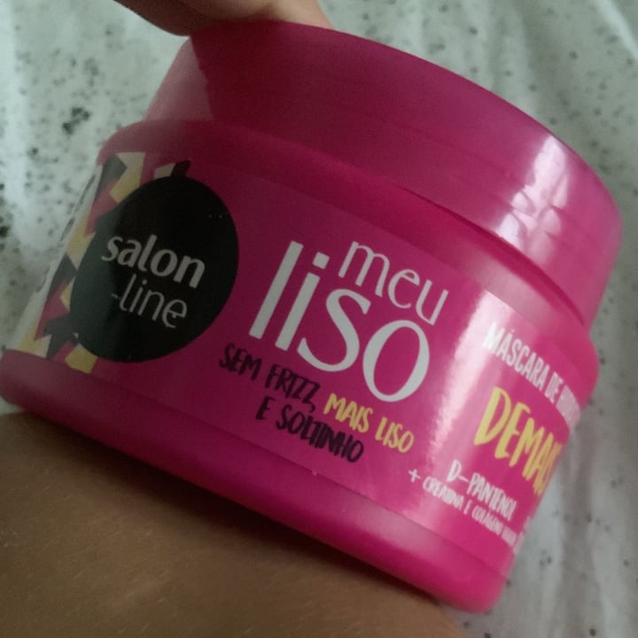photo of Salon line Mascara De Hidratação - Meu Liso demais shared by @catug on  03 Feb 2022 - review
