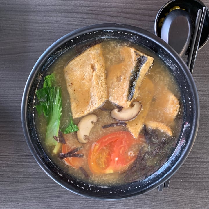 photo of Makan Vegan Geylang Fish soup ramen shared by @nonya on  13 Sep 2022 - review