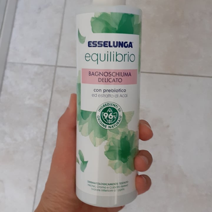 photo of esselunga equilibrio Bagnoschiuma Delicato shared by @blupola on  31 Jul 2022 - review