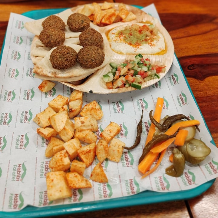 photo of Habibi Falafel Falafel Plate (Whole Wheat) shared by @lol1409 on  16 May 2022 - review