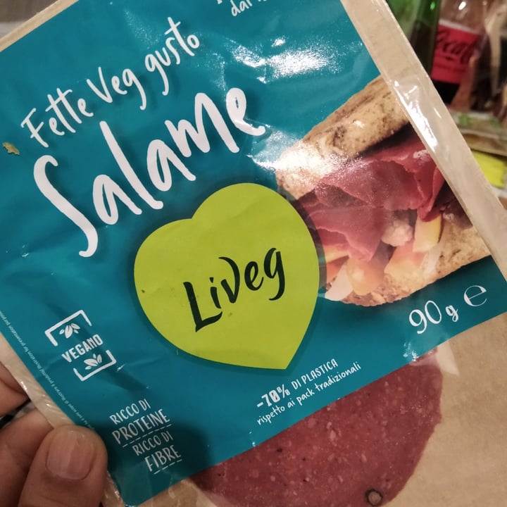 photo of Liveg Fette veg gusto salame shared by @nicole13 on  13 Oct 2022 - review