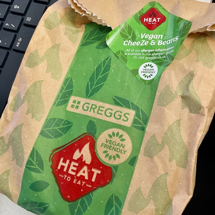 photo of Greggs Vegan bean and cheese toast shared by @neets on  01 Nov 2022 - review
