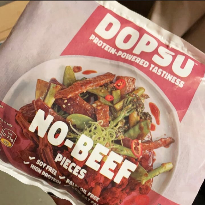 review photo of Dopsu No-beef pieces shared by @veggcait on 06 Feb 2022 - review