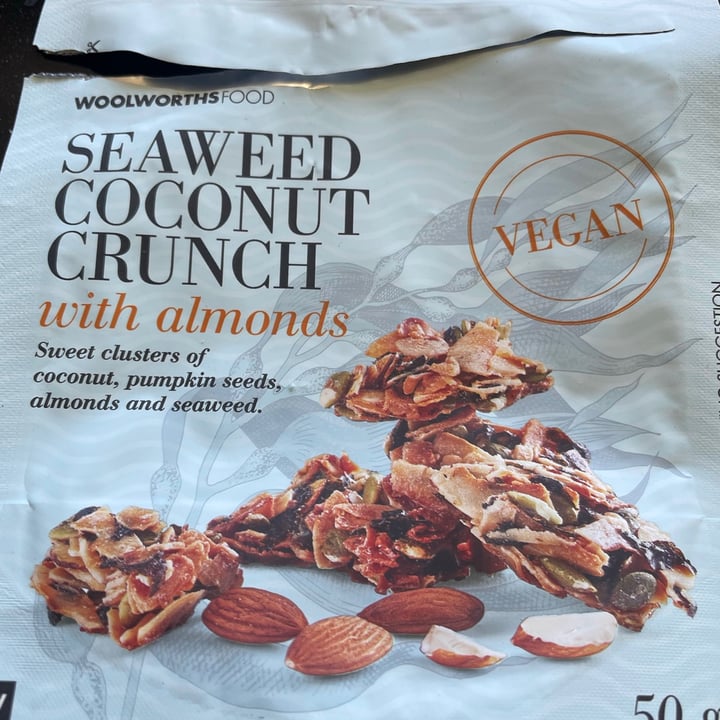 photo of Woolworths Food Seaweed coconut crunch shared by @tpalframan on  10 Oct 2021 - review