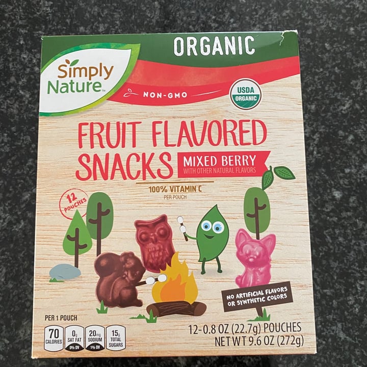 review photo of Simply Nature Fruit Flavored Snacks Mixed Berry shared by @heavenorspace on 13 Jun 2020 - review