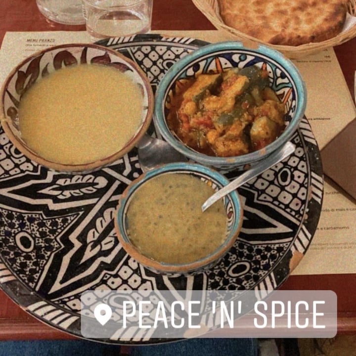 photo of Peace ‘N’ Spice Piatto Vegan 3 Scelte shared by @veganfuorisede on  30 Mar 2022 - review