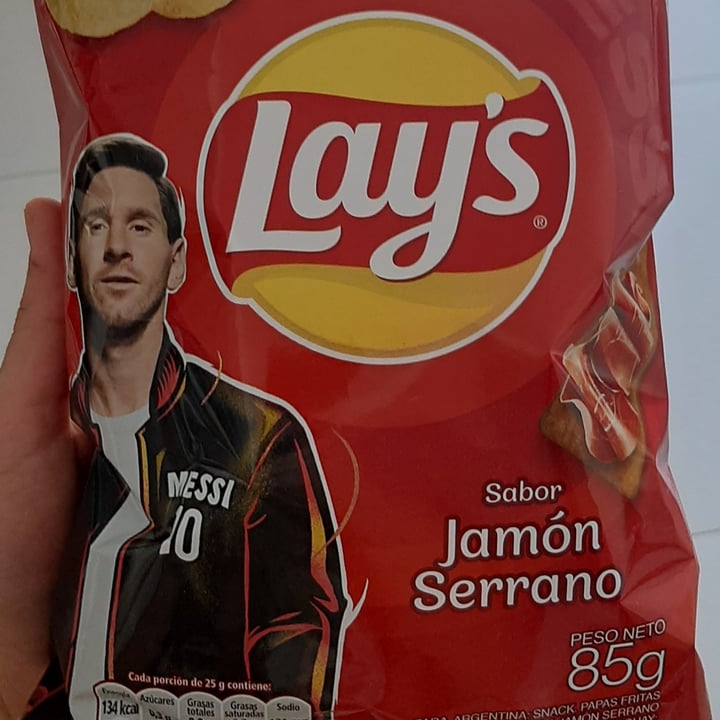 photo of Lay's Sabor jamón serrano shared by @lujancabral on  26 Aug 2021 - review