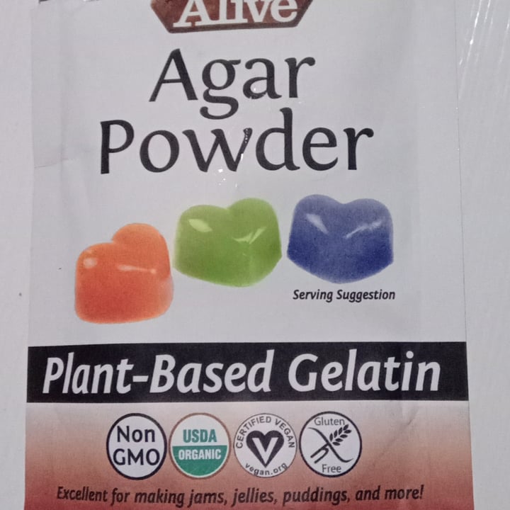 photo of Foods Alive Agar Agar shared by @alexandravegan on  11 Jun 2022 - review