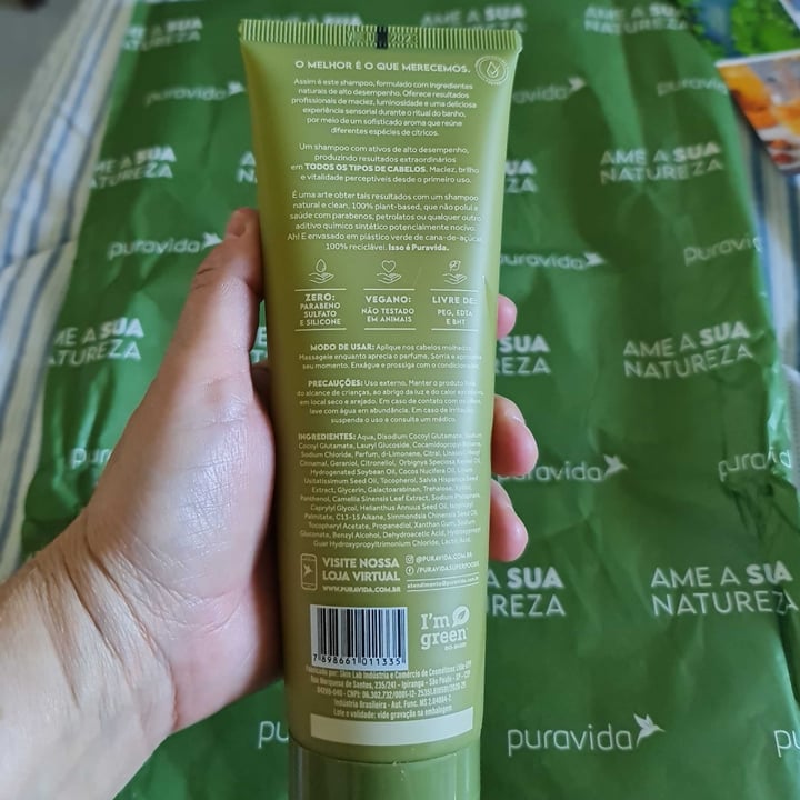 photo of Puravida Shampoo shared by @mtdmonica on  09 May 2022 - review
