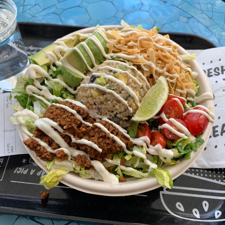 photo of Beatnic - Flatiron Cookies, Taco Salad , Chikn Burger, Guac Burger, Cupcake, Donut, Kombucha shared by @isaaajessie on  17 May 2021 - review