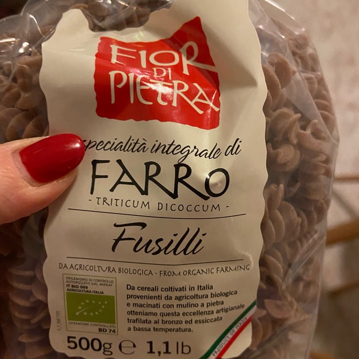 photo of Fior di pietra Fusilli Integrali di Farro shared by @kris1005 on  25 Mar 2022 - review