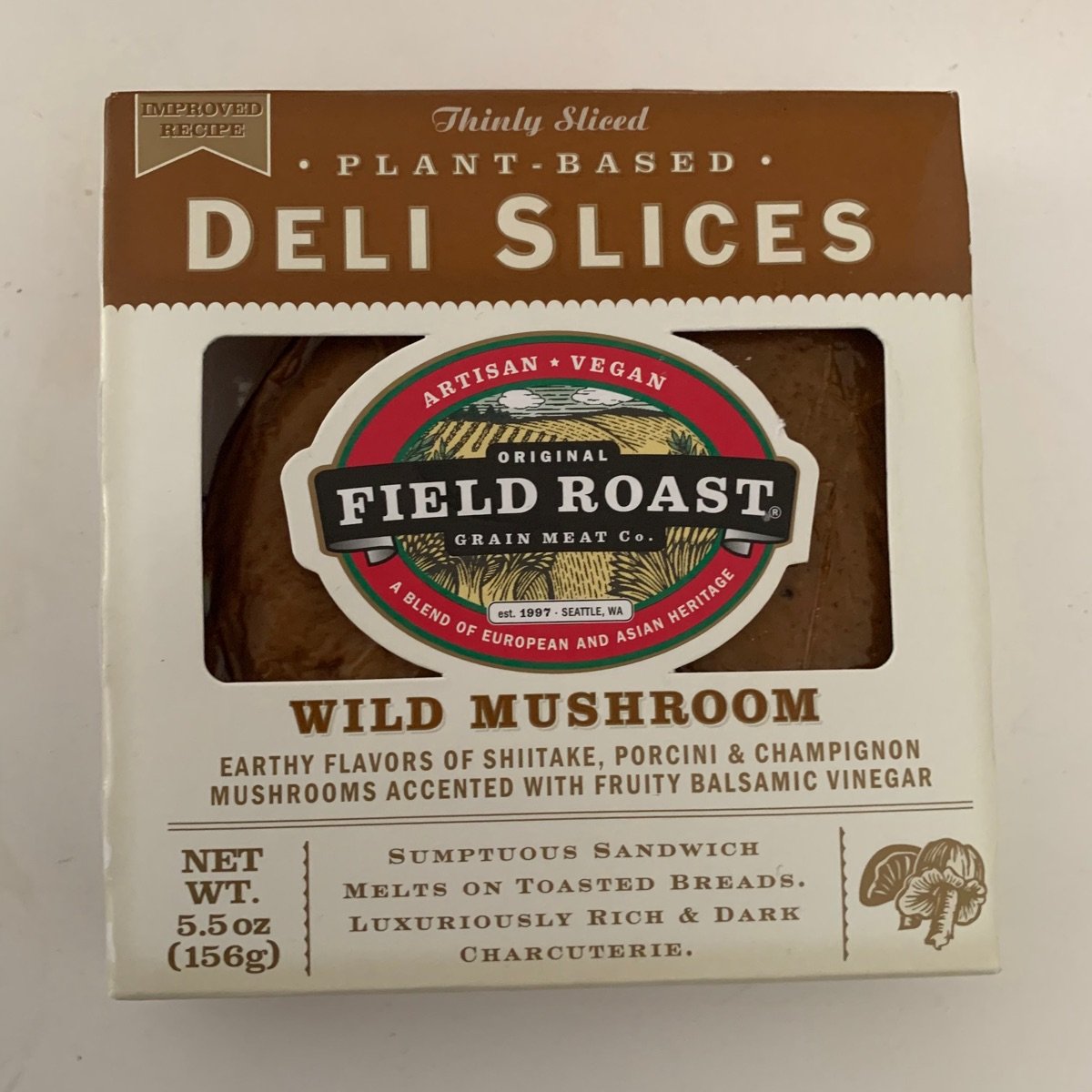 Wild Mushroom Deli Slices from Field Roast - Vegan Product Reviews ...