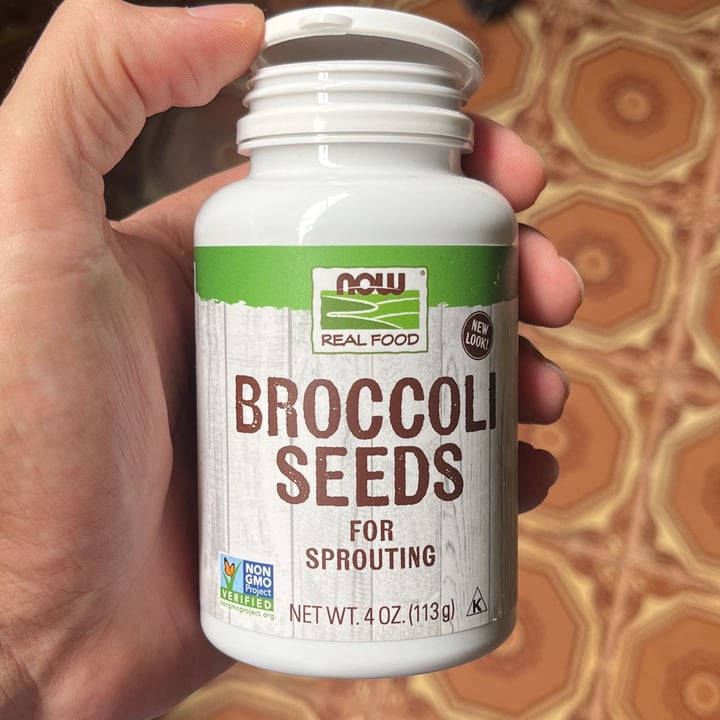 photo of Now Real Food Broccoli Seed shared by @pjribeiro on  30 Apr 2022 - review
