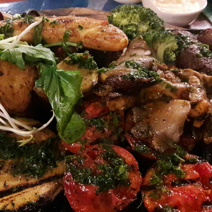 photo of Green Point Restaurants Vegan Grill Platter shared by @sebacelta on  16 Mar 2021 - review