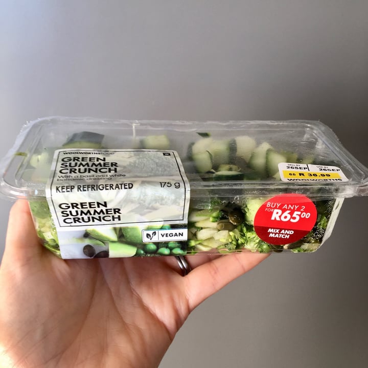 photo of Woolworths Food Green Summer Crunch shared by @taz on  28 Sep 2021 - review
