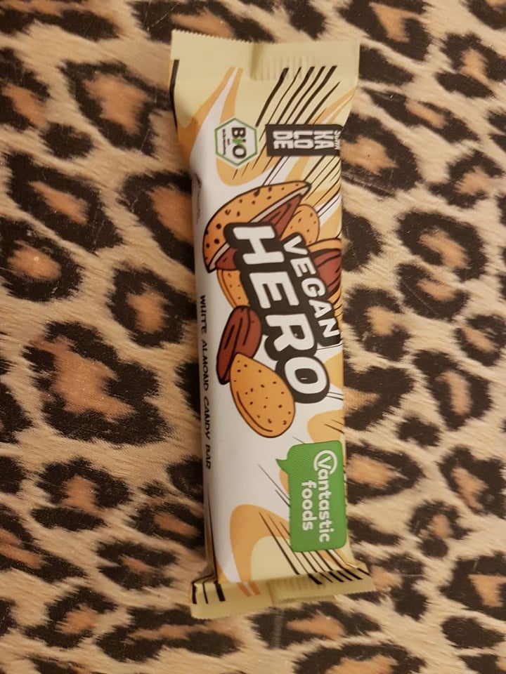 review photo of Vantastic Foods White Almond Candy Bar shared by @krxsy on 31 Dec 2019 - review