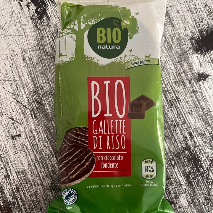 photo of Bio Natura Bio gallette di riso con cioccolato fondente shared by @lavaleveg on  12 Apr 2022 - review