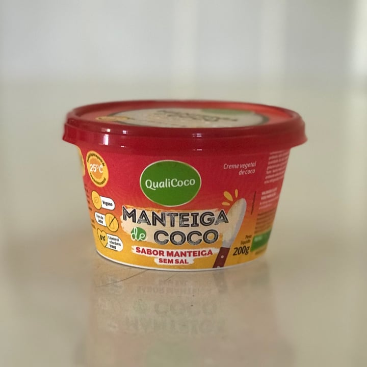 review photo of Qualicoco Manteiga De Coco Sabor Manteiga Sem Sal shared by @an4lu1zaaa on 20 Mar 2022 - review