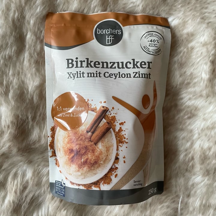 photo of Borchers Birkenzucker Xylit mit Ceylon Zimt shared by @minmarmag on  16 Feb 2022 - review