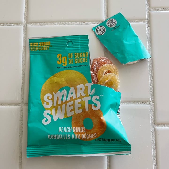 photo of Smart Sweets Peach Rings shared by @ravenmychelle on  21 Jul 2022 - review