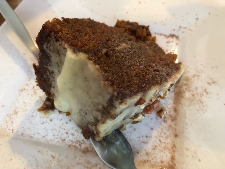 photo of Prashad Café (Kloof Street) Vegan Carrot Cake shared by @ethanmyers on  14 Dec 2019 - review