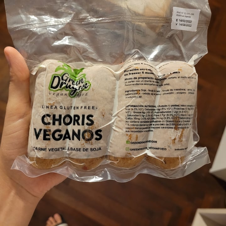 photo of Green Dragon - Vegan food Choris Veganos shared by @renatacoller on  04 Mar 2022 - review