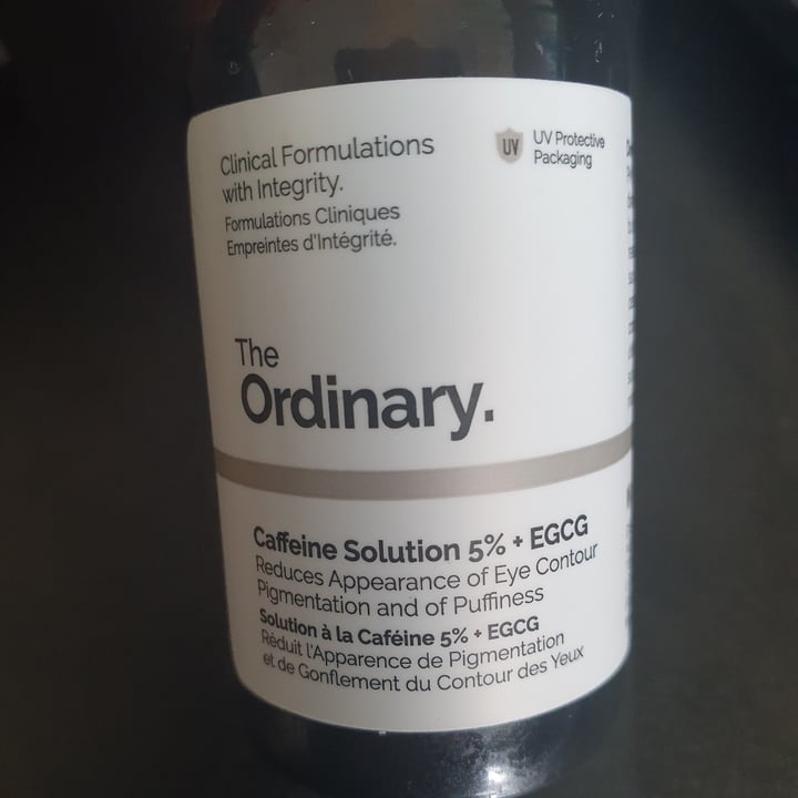 photo of The Ordinary Caffeine Solution 5% + EGCG shared by @aamanda82 on  01 Jul 2021 - review