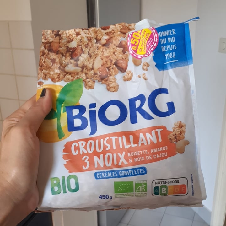 photo of Bjorg Croustillant Chocolat shared by @blupola on  21 Jul 2022 - review