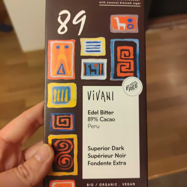 photo of Vivani 89% Cacao Perù Superior Dark shared by @lisaveg81 on  04 Dec 2021 - review