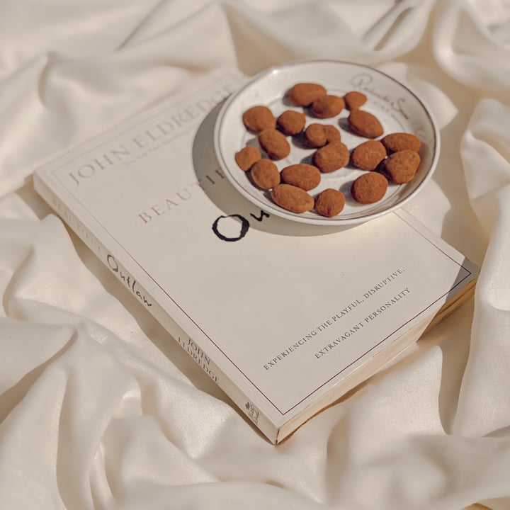 photo of Woolworths Food Dark Chocolate Coated Whole Almonds shared by @rati on  14 Aug 2020 - review