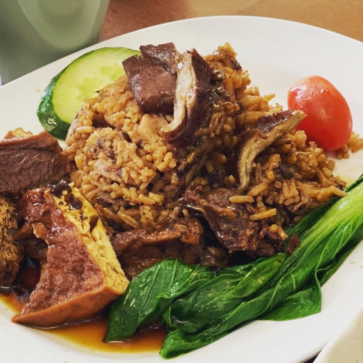 photo of Vegetarian Villas Braised Duck Rice shared by @greenbovine on  05 May 2021 - review