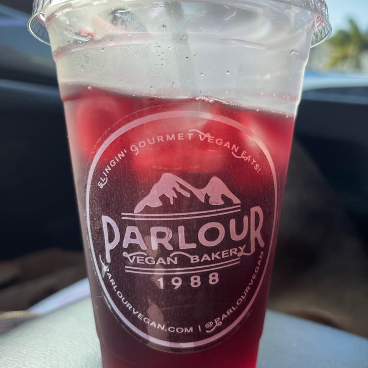 photo of PARLOUR VEGAN BAKERY® BOCA Hibiscus Tea shared by @sangria on  18 Aug 2021 - review