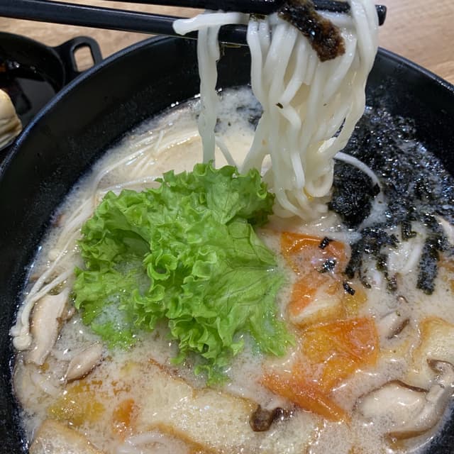 Photo of the dish “Soy Milk Tomato Seaweed Ramen”